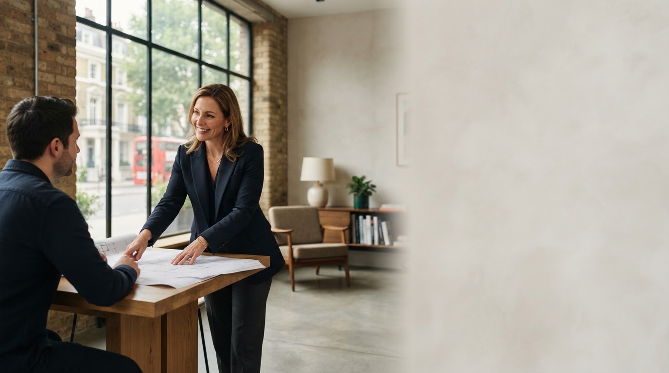 Adri Kvant data analyst reviewing real-time market charts while working remotely